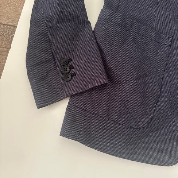 Old Navy Navy Blue Built-In Flex Blazer - Men's Small - Picture 3 of 8